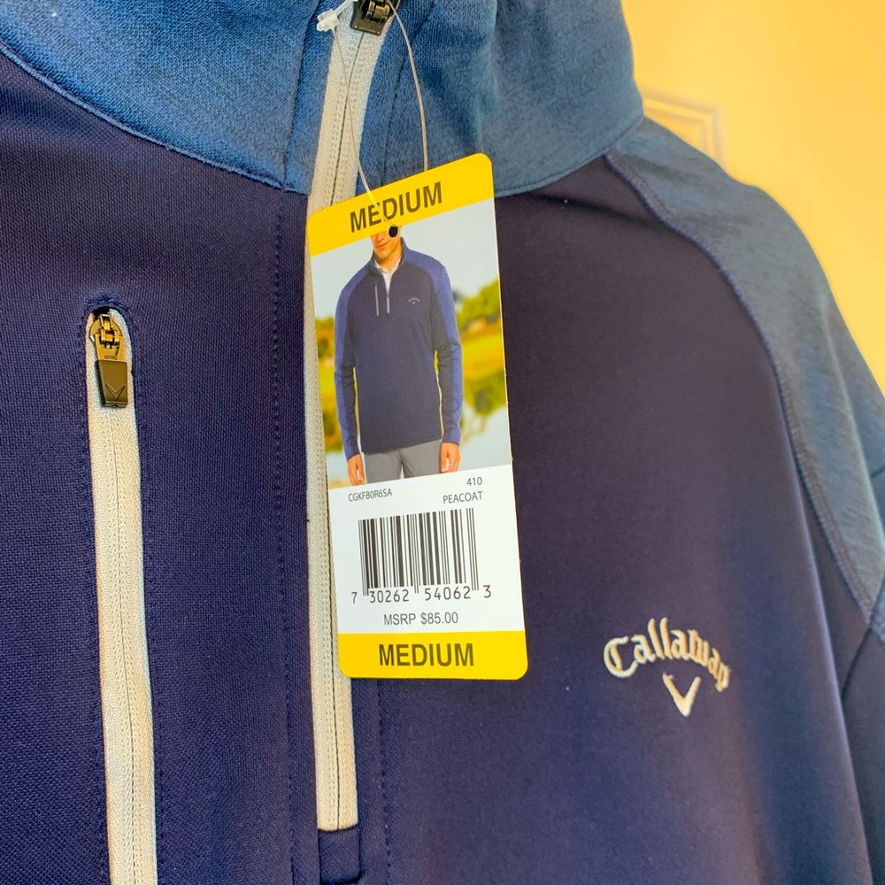 Brand new Calloway Two-toned Quarter zip - Picture 2 of 3